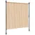 Produktbild 5 för Rullgardin utomhus orange och vit 150x270 cm tyg&stål