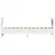 Produktbild 5 för Sängram med huvudgavel vit 90x190 cm massiv furu