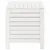 Produktbild 5 för Förvaringslåda med lock RANA vit 100x49x54 cm massiv furu