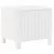 Produktbild 6 för Förvaringslåda med lock RANA vit 60x49x54 cm massiv furu