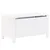 Produktbild 2 för Förvaringslåda med lock RANA vit 100x49x54 cm massiv furu