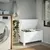Produktbild 3 för Förvaringslåda med lock RANA vit 100x49x54 cm massiv furu