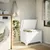Produktbild 3 för Förvaringslåda med lock RANA vit 80x49x54 cm massiv furu