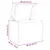 Produktbild 9 för Förvaringslåda med lock RANA vit 80x49x54 cm massiv furu