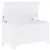 Produktbild 7 för Förvaringslåda med lock RANA vit 100x49x54 cm massiv furu