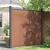 Produktbild 4 för Staketpanel med 2 stolpar brun 180x186 cm WPC