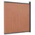 Produktbild 2 för Staketpanel brun 173x186 cm WPC