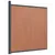 Produktbild 6 för Staketpanel brun 173x186 cm WPC