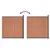 Produktbild 7 för Staketpanel brun 173x186 cm WPC