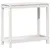Produktbild 2 för Växtbord med hylla vit 82,5x35x75 cm massivt furu