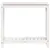 Produktbild 5 för Växtbord med hylla vit 82,5x35x75 cm massivt furu