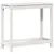 Produktbild 7 för Växtbord med hylla vit 82,5x35x75 cm massivt furu