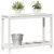 Produktbild 4 för Växtbord med hylla vit 108x35x75 cm massivt furu