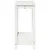Produktbild 6 för Växtbord med hylla vit 108x35x75 cm massivt furu