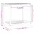 Produktbild 10 för Växtbord med hylla 82,5x50x75 cm massivt furu