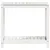 Produktbild 5 för Växtbord med hylla vit 82,5x50x75 cm massivt furu