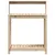 Produktbild 5 för Växtbord med hylla 82,5x50x109,5 cm massiv furu