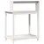 Produktbild 7 för Växtbord med hyllor vit 82,5x50x109,5 cm massiv furu