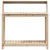 Produktbild 5 för Växtbord med hylla 108x50x109,5 cm massiv furu