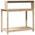 Produktbild 7 för Växtbord med hylla 108x50x109,5 cm massiv furu