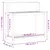 Produktbild 10 för Växtbord med hylla 108x50x109,5 cm massiv furu