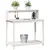 Produktbild 4 för Växtbord med hyllor vit 108x50x109,5 cm massiv furu