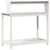Produktbild 7 för Växtbord med hyllor vit 108x50x109,5 cm massiv furu