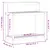 Produktbild 10 för Växtbord med hyllor 108x50x109,5 cm massivt douglasträ