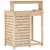 Produktbild 7 för Växtbord med hylla 82,5x50x109,5 cm massiv furu
