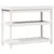 Produktbild 7 för Växtbord med hyllor vit 108x45x86,5 cm massiv furu