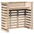 Produktbild 6 för Barbord 113,5x50x103 cm massiv furu