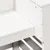 Produktbild 7 för Barbord vit 113,5x50x103 cm massiv furu