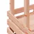 Produktbild 7 för Barbord för trädgården med tak 112,5x57x195,5 cm massivt trä