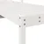 Produktbild 8 för Solsäng vit 199,5x62x55 cm massiv furu
