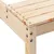 Produktbild 7 för Picknickbord 110x134x75 cm massivt trä