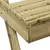 Produktbild 7 för Picknickbord 105x134x75 cm impregnerad furu