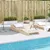 Produktbild 3 för Solsäng 205x60x31,5 cm massiv furu