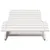 Produktbild 4 för Solsäng vit 205x60x31,5 cm massiv furu