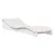 Produktbild 4 för Solsängar 2 st vit 205x60x31,5 cm massiv furu