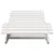 Produktbild 5 för Solsängar 2 st vit 205x60x31,5 cm massiv furu