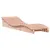 Produktbild 2 för Solsäng 205x60x31,5 cm massivt douglasträ