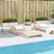 Produktbild 3 för Solsäng 205x80x31,5 cm massiv furu