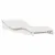 Produktbild 2 för Solsäng vit 205x80x31,5 cm massiv furu