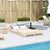 Produktbild 3 för Solsäng 205x110x31,5 cm massiv furu