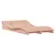 Produktbild 2 för Solsäng 205x110x31,5 cm massivt douglasträ