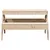 Produktbild 4 för Picknickbord för barn 88x97x52 cm massiv furu
