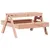 Produktbild 2 för Picknickbord för barn 88x97x52 cm massivt douglasträ