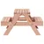 Produktbild 5 för Picknickbord för barn 88x97x52 cm massivt douglasträ