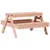 Produktbild 6 för Picknickbord för barn 88x97x52 cm massivt douglasträ