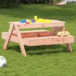 Picknickbord för barn 88x97x52 cm massivt douglasträ